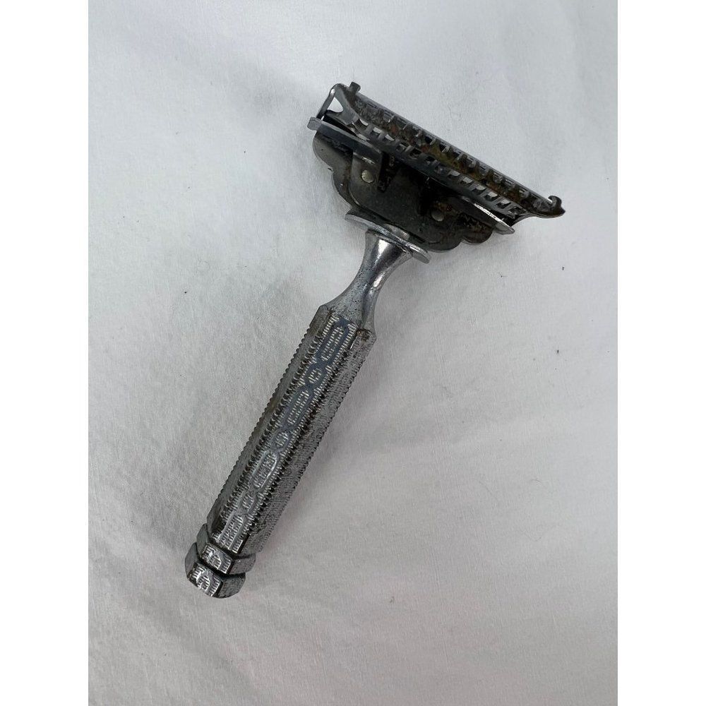 GEM 1912 Short Handle for Single Edge Safety Razor - Picture 2 of 5